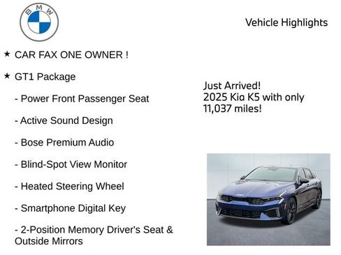Used 2025 Kia K5 GT w/ GT1 Package image 9