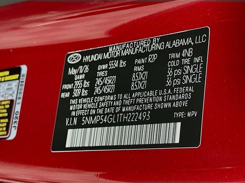 New 2026 Hyundai Santa Fe Calligraphy FWD image 23