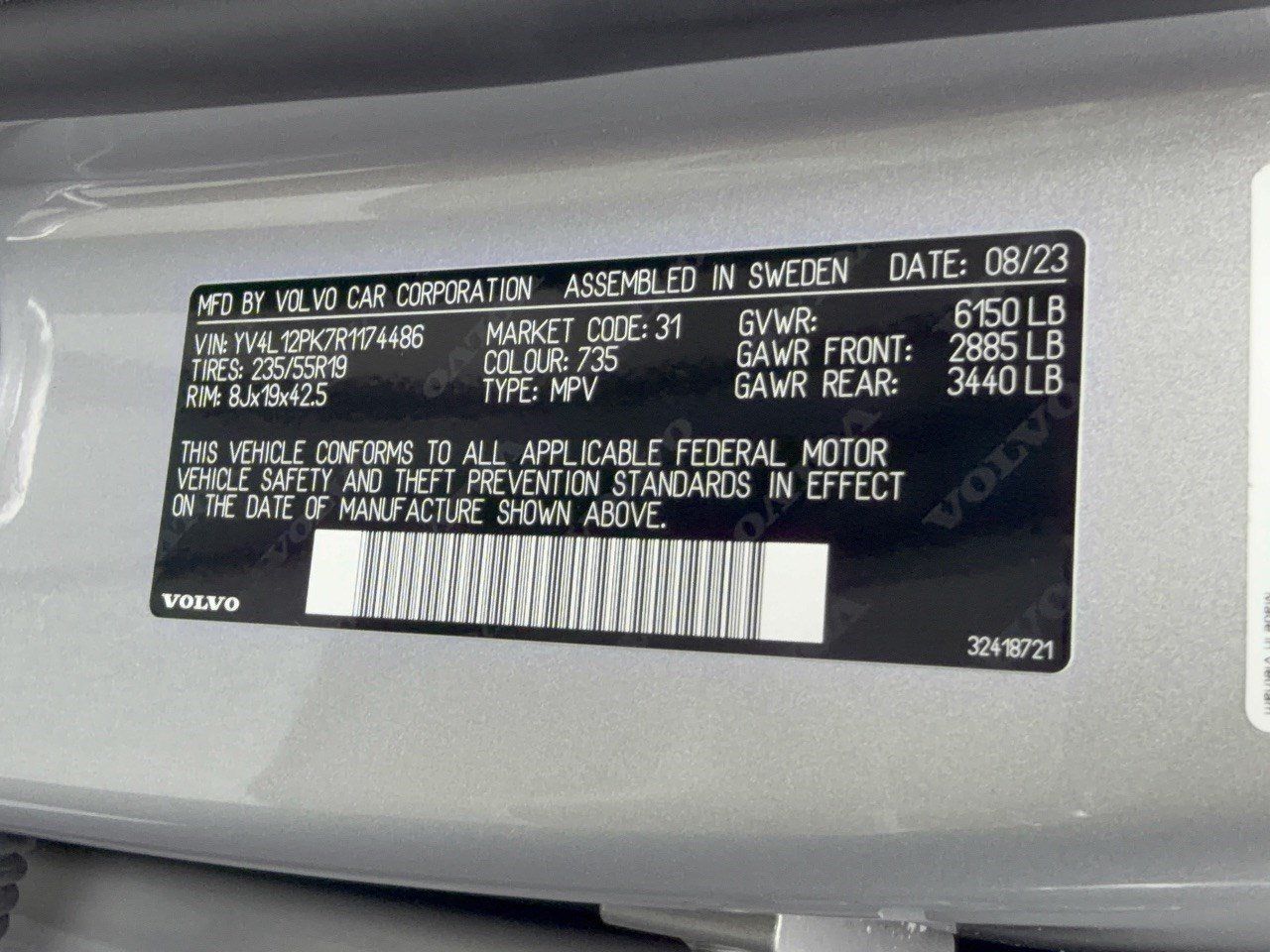 Used 2024 Volvo XC90 B5 Core w/ Protection Package Premier AWD/4WD image 31