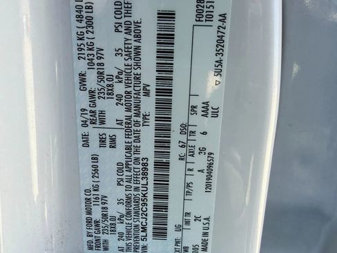 Used 2019 Lincoln MKC Select w/ Select Plus Package image 6