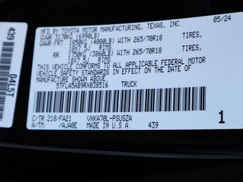 Used 2024 Toyota Tundra SR5 image 28