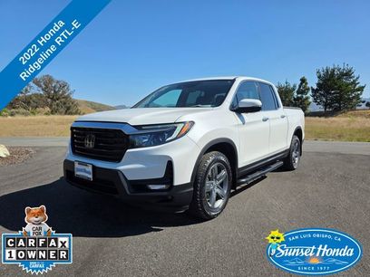Used 2022 Honda Ridgeline RTL-E