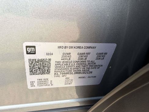 Used 2024 Chevrolet TrailBlazer LT w/ LT Cold Weather Package AWD/4WD image 14