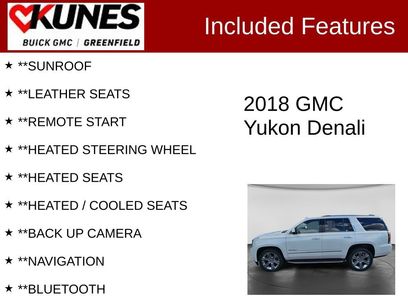 Used 2018 GMC Yukon Denali w/ Enhanced Security Package