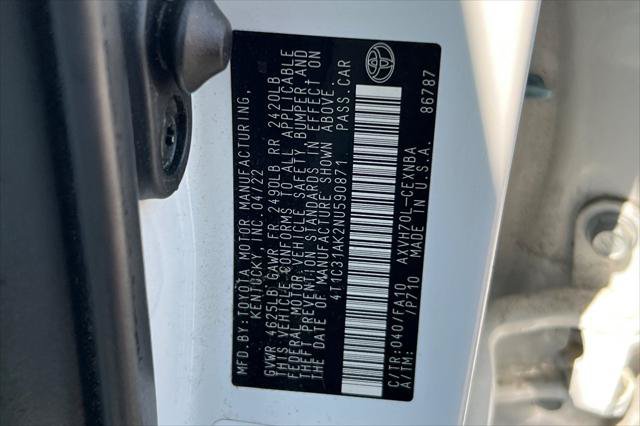 Certified 2022 Toyota Camry LE FWD image 31