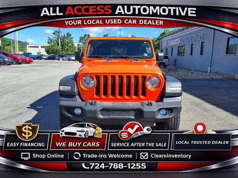 Used 2018 Jeep Wrangler Unlimited Sport S AWD/4WD image 2
