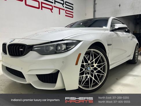 Used 2019 BMW M4 Coupe w/ Competition Package RWD image 1