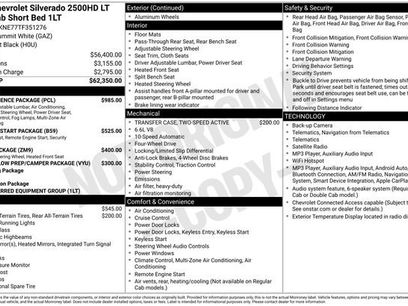 New 2026 Chevrolet Silverado 2500 LT w/ Convenience Package
