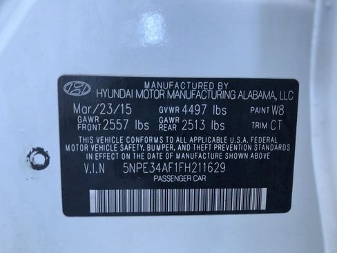 Used 2015 Hyundai Sonata Sport w/ Option Group 03 FWD image 33