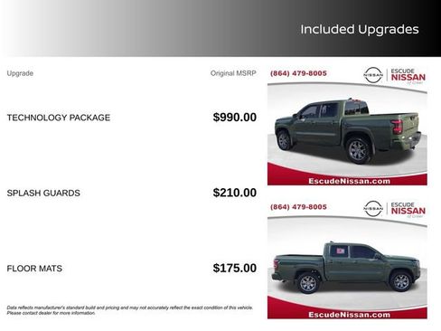 Certified 2022 Nissan Frontier SV w/ Technology Package AWD/4WD image 14