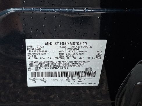 Certified 2023 Ford Edge ST-Line w/ Class II Trailer Tow Package AWD/4WD image 26