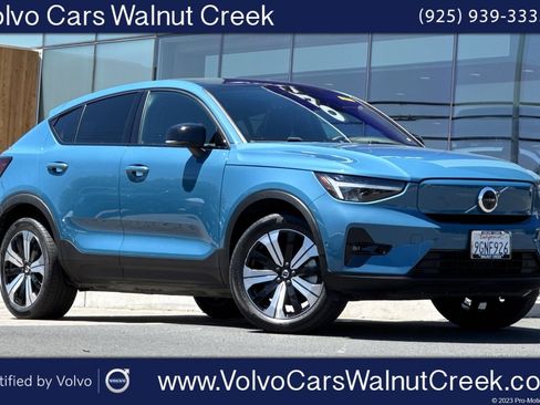 Certified 2023 Volvo C40 P8 Recharge Plus AWD/4WD image 1