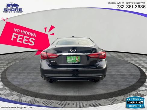 Used 2018 INFINITI Q50 Luxe w/ Essential Package (3.0T Luxe) image 7