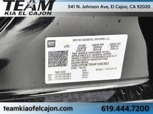 Used 2022 Chevrolet Silverado 3500 LTZ w/ LTZ Plus Package image 38