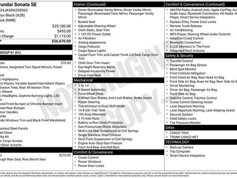 Used 2023 Hyundai Sonata SE image 17