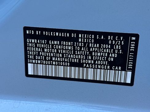 New 2026 Volkswagen Jetta Sport image 24