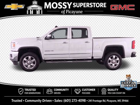 Used 2017 GMC Sierra 2500 SLT w/ Suspension Package, Off-Road AWD/4WD image 8