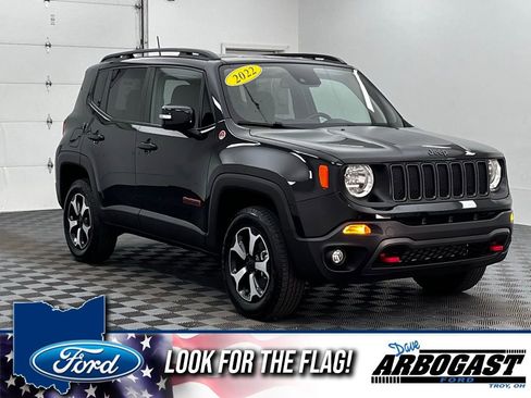 Used 2022 Jeep Renegade Trailhawk AWD/4WD image 1