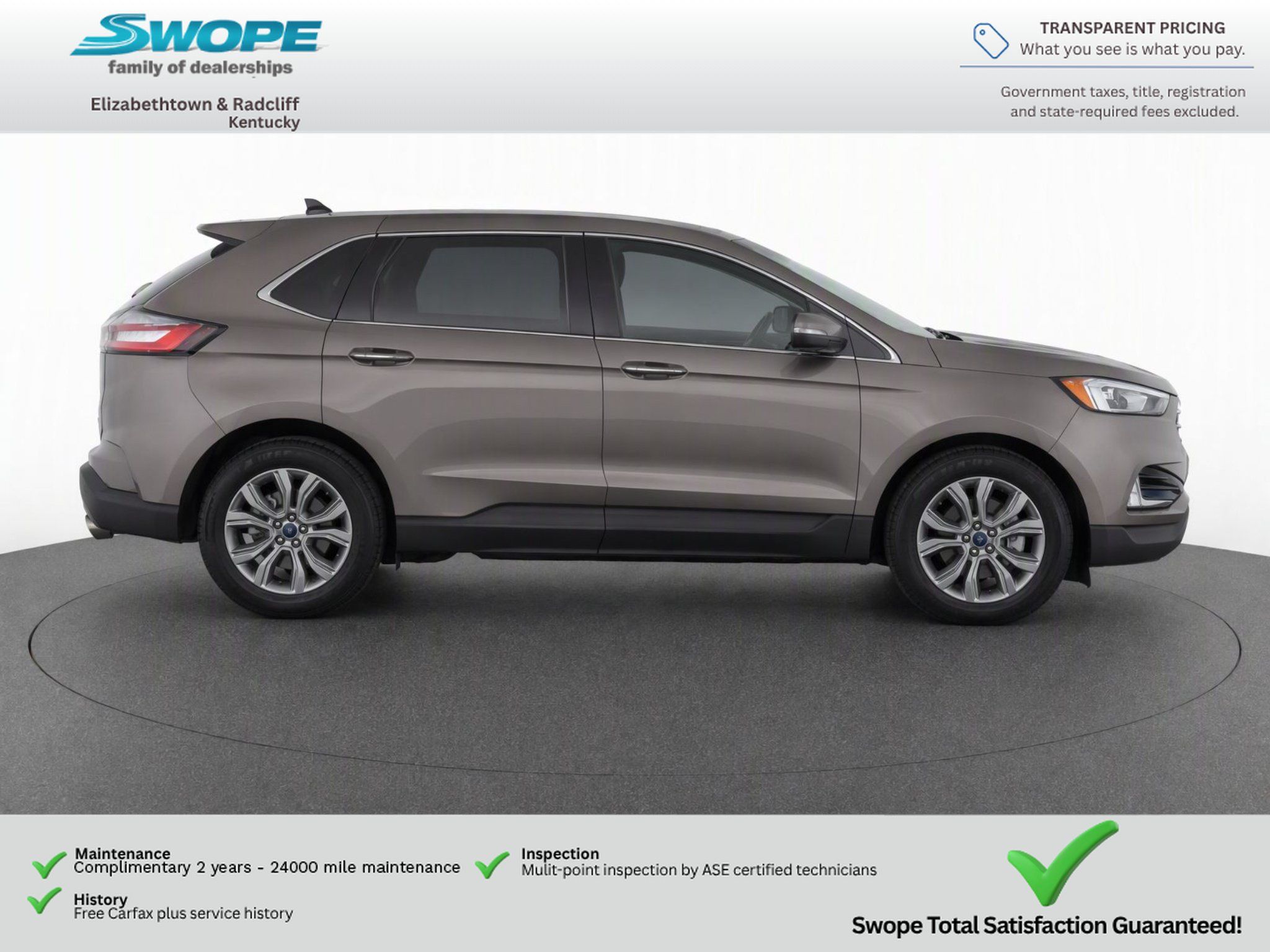 Used 2019 Ford Edge Titanium FWD image 4