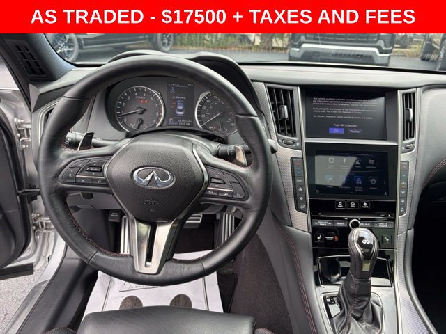 Used 2018 INFINITI Q50 Red Sport 400 w/ Sensory Package (Sport) RWD image 18