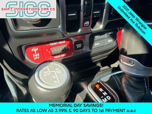 Used 2021 Jeep Wrangler Unlimited Rubicon 4xe w/ Steel Bumper Group AWD/4WD image 26