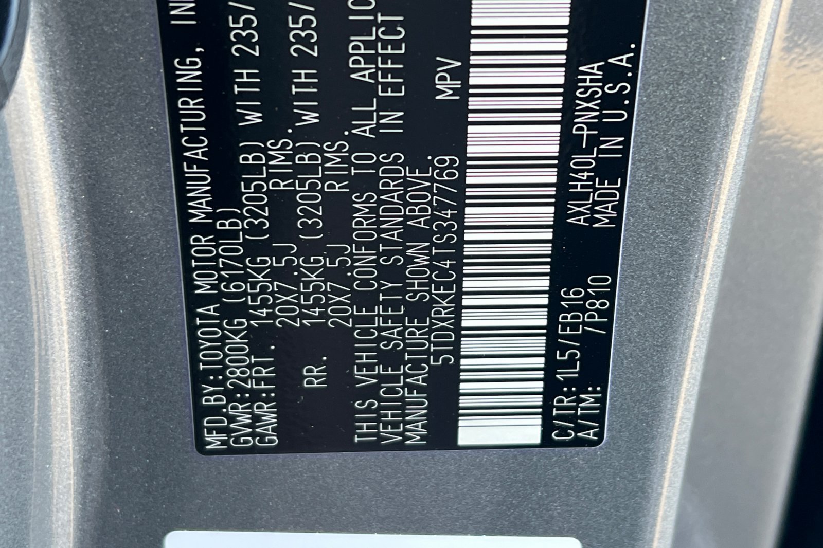 Certified 2026 Toyota Sienna XSE FWD image 28