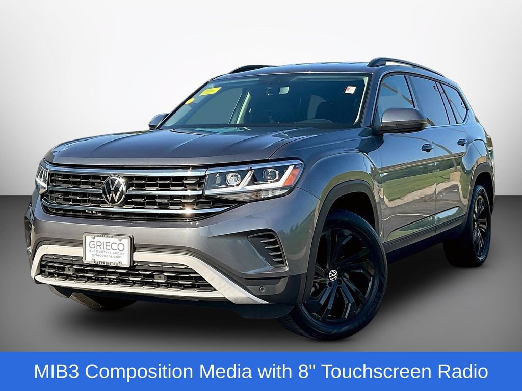 Used 2023 Volkswagen Atlas SE w/ Black Wheel Package AWD/4WD image 3