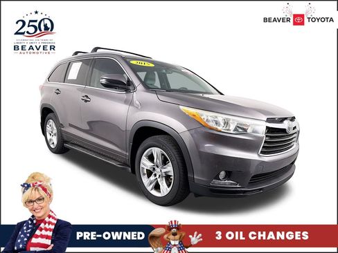Used 2015 Toyota Highlander Limited w/ Driver Technology Package FWD image 1