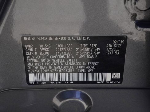 Used 2019 Honda HR-V EX-L image 38
