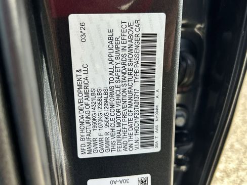 New 2026 Honda Accord LX image 2