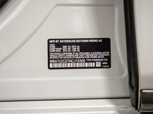 Used 2022 BMW 750i xDrive w/ M Sport Package image 67