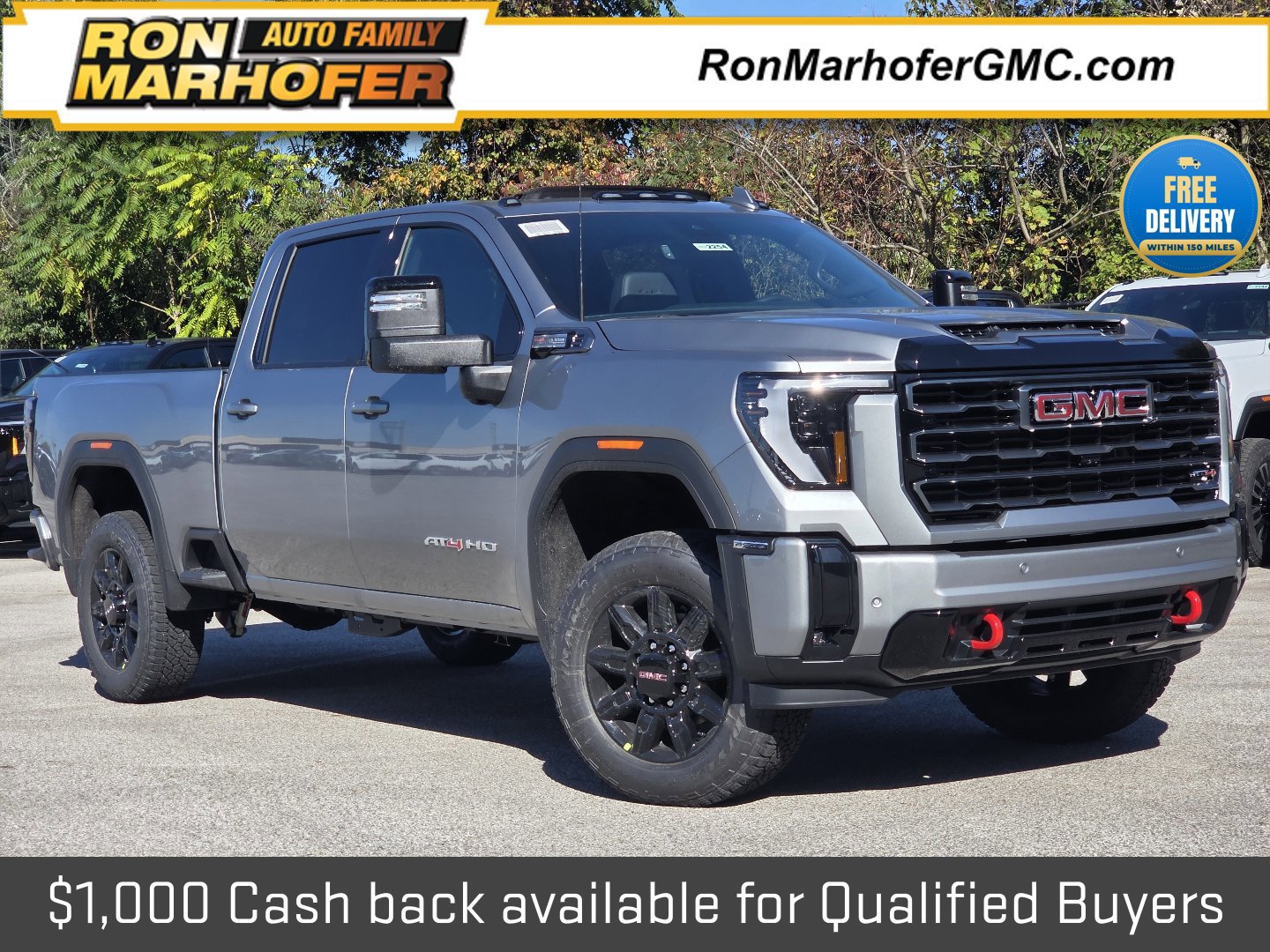 New 2026 GMC Sierra 2500 AT4 w/ AT4 Premium Plus Package AWD/4WD 360° Tour