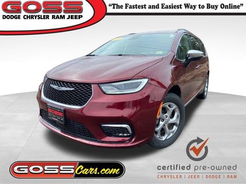 Certified 2023 Chrysler Pacifica Limited w/ Trailer Tow Group AWD/4WD image 1