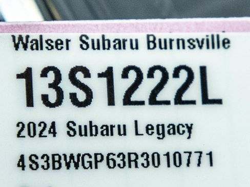 Used 2024 Subaru Legacy Touring XT AWD/4WD image 27