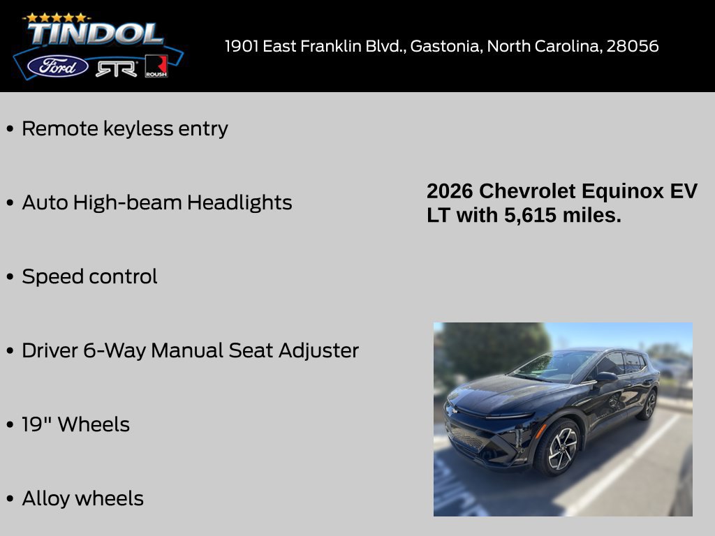 Used 2026 Chevrolet Equinox EV LT FWD image 13