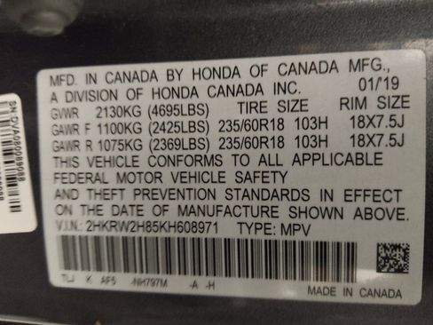 Used 2019 Honda CR-V EX-L image 33