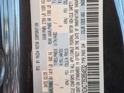 New 2025 MAZDA MX-5 Miata Grand Touring w/ Weather Package image 24