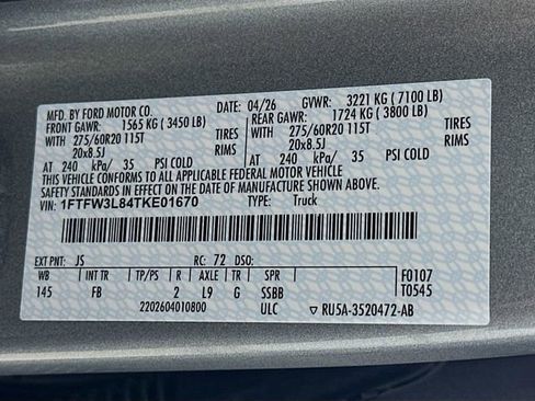 New 2026 Ford F150 XLT AWD/4WD image 32