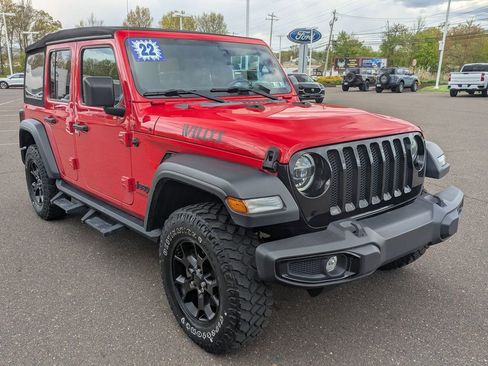 Used 2022 Jeep Wrangler Unlimited Sport AWD/4WD image 3