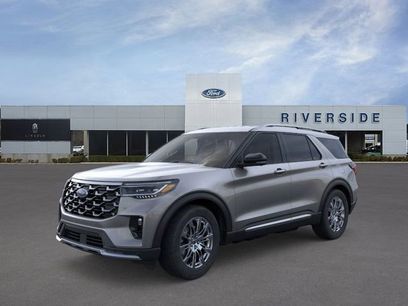 New 2026 Ford Explorer Platinum