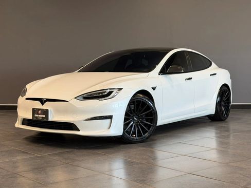 Used 2021 Tesla Model S Long Range AWD/4WD image 1