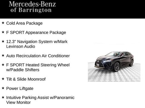 Used 2021 Lexus RX 350 F Sport image 7