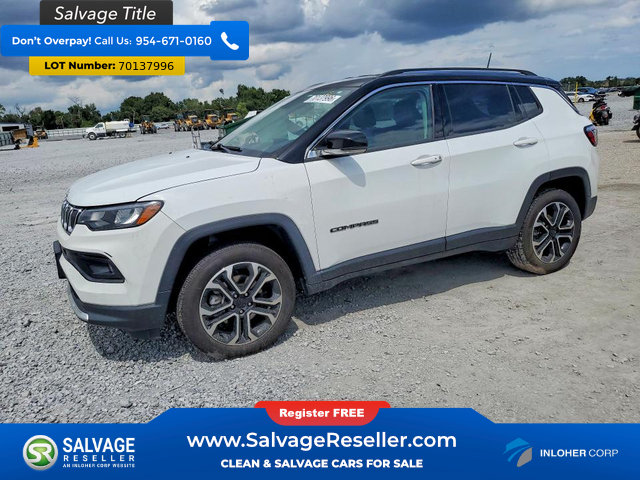 Used 2022 Jeep Compass Limited AWD/4WD image 1