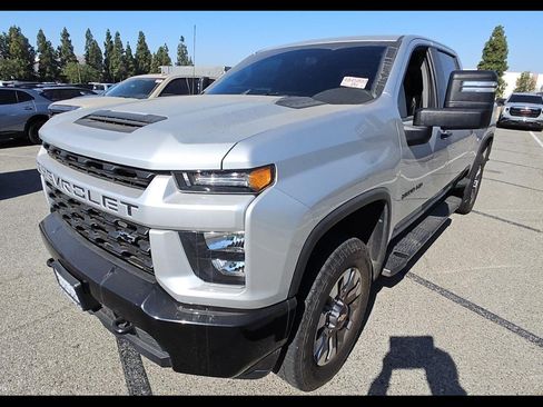 Used 2023 Chevrolet Silverado 2500 Custom w/ LPO, Dark Essentials Package RWD image 1