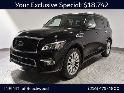 Used 2017 INFINITI QX80 4WD w/ Deluxe Technology Package