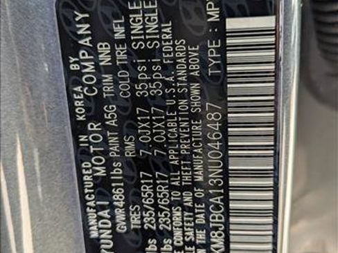 Used 2022 Hyundai Tucson Blue w/ Cargo Package image 24