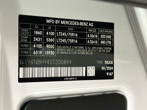 New 2025 Mercedes-Benz Sprinter 2500 image 30