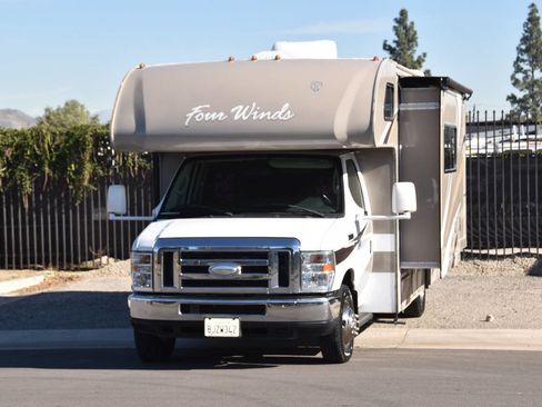 Used 2014 Ford E-350 and Econoline 350 Super Duty Wagon w/ Motorhome Prep Package image 14