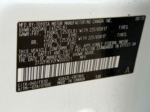 Used 2015 Toyota RAV4 LE image 30