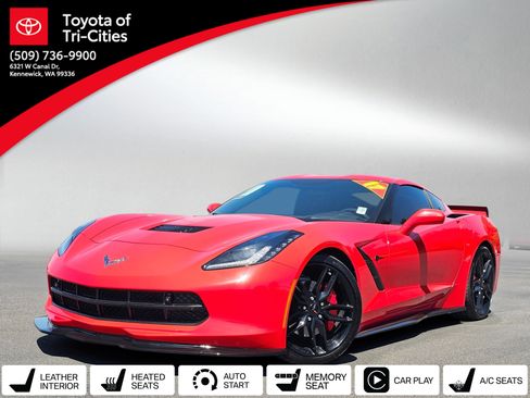 Used 2017 Chevrolet Corvette Stingray Coupe w/ 2LT Preferred Equipment Group RWD image 1